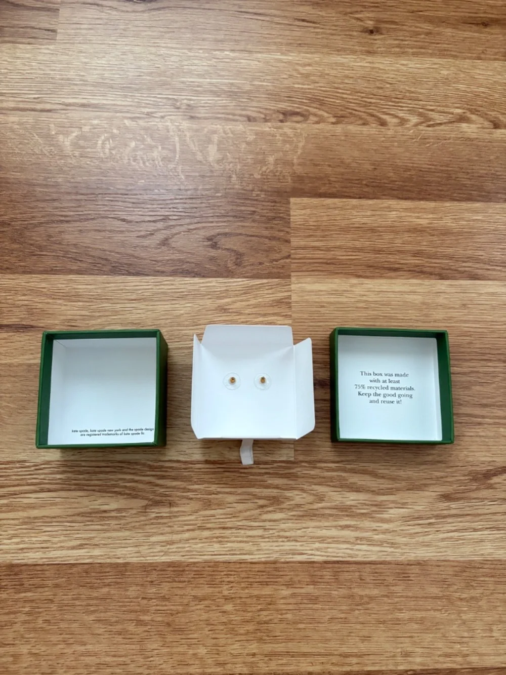 NIB Kate Spade New York Bright Ideas CZ Halo Round Stud Earrings